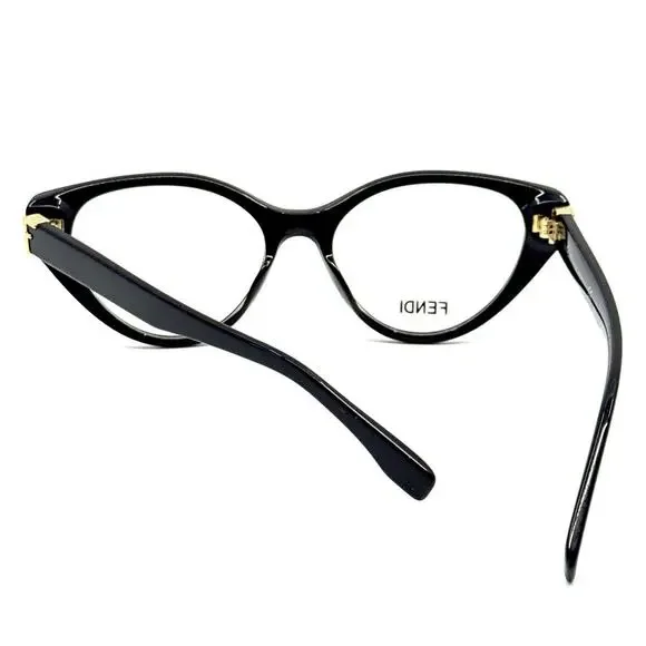 New, FENDI Eyeglasses FE50020I 001 Authentic